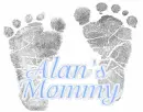 Alan's Mommy Footprints