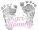 Kari's Mommy Footprints