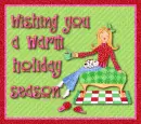 Warm holiday season