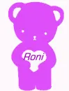 purple roni bear