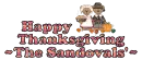 Happy Thanksgiving- The Sandovals'