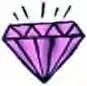 Purple diamond