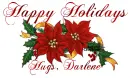 Happy Holidays Darlene