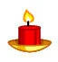 Christmas candle