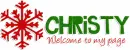 snowflake - christy