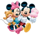 mickey & minnie at the fair