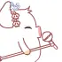 beybey pig (eating cursor)