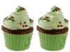 Christmas little cupcakes
