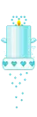 Blue Magic Candle