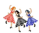 dancing ladies