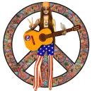 groovy grateful dead hippie girl