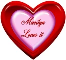 Marilyn loves it heart