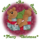 Have a Beary Merry Christmas bear