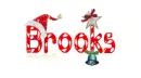 candy cane Brooks