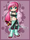 pink anime