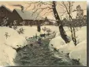 Beautiful white winter