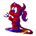 little devil girl