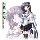 anime  school girl black hair 