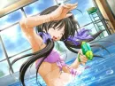 anime girl swim