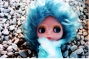 blue