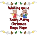 Beary Merry Christmas- Hope