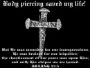 Body piercing saved my life!