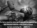 Jesus Being Nailed To Cross