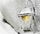 snowing...