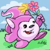 meerca with flower