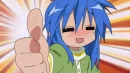 konata thumbs up