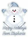 Stephanie,snowman
