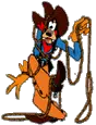 goofy as a cowboy