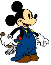 mickey with a hammer