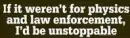 Physics and Law Enforcement