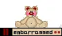 embarraced teddy bear