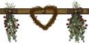heart wreath blinkie bar