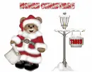 Xmas bear with pole and Tabby name 2
