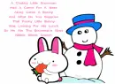 Snowman vs Bunny