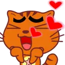 Cat in love
