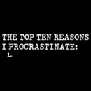 Procrastination