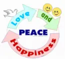 happiness love and peace
