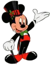 mickey all dressed up for christmas