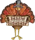 TURKEY EAT BEEF