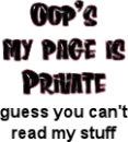 oops private page