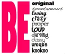 BE original Loving,loud