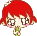 kawaii red girl