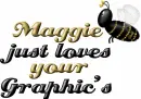 Maggie just loves your graphic's