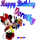 Dorothy Happy Birthday