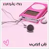 music on world off