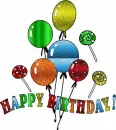 Happy Birthday Balloons